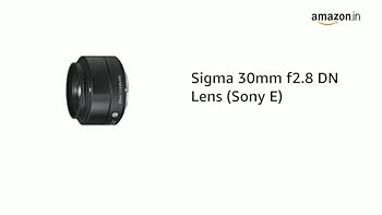 Buy Sigma 30mm f2.8 DN Lens (Sony E) Online at Low Prices in India