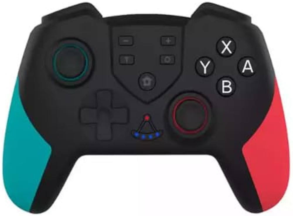 Amazon.co.jp: ワイヤレスコントローラー ブルー×レッド ワイヤレス