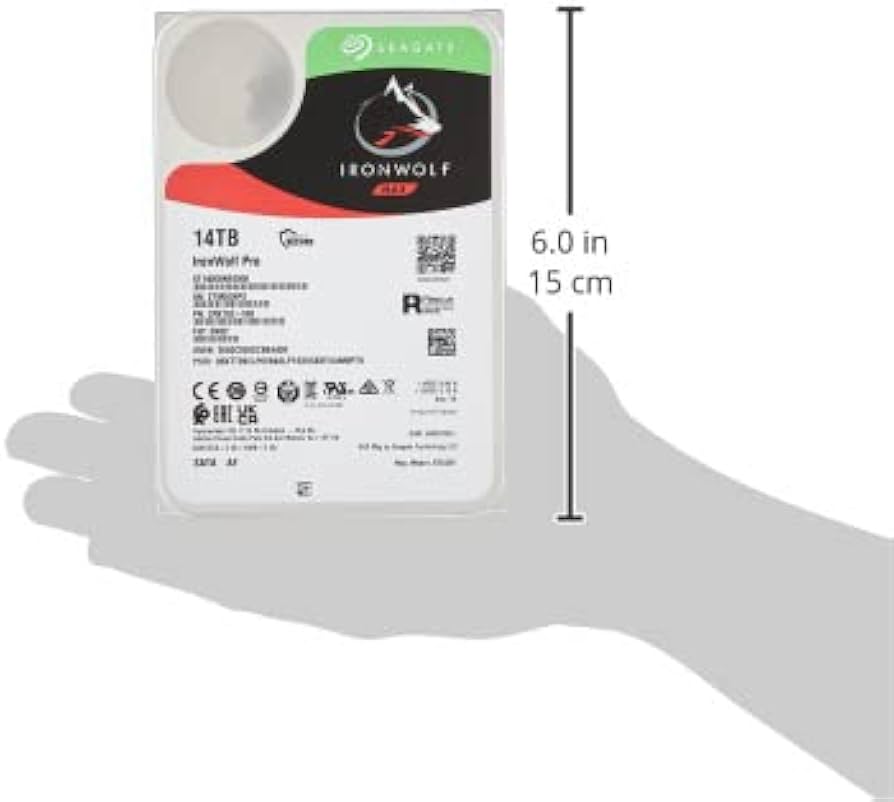Amazon.com: Seagate IronWolf Pro 14TB NAS Internal Hard Drive HDD