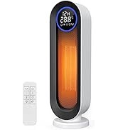 Amazon | セラミックヒーター【2024年モデル＆ECO恒温運転】電気