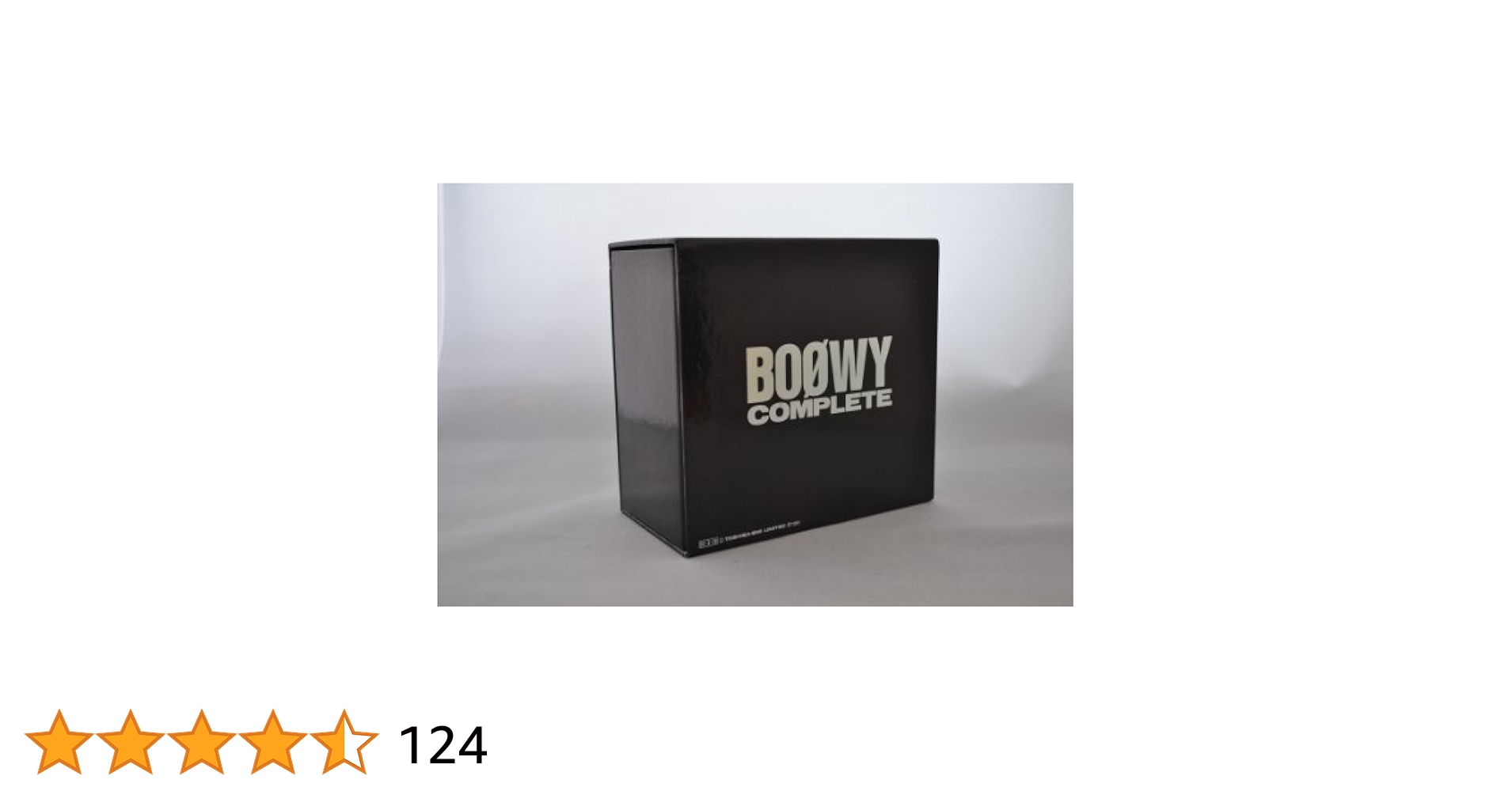 BOØWY COMPLETE デジタルリマスタリング盤 帯あり 帯付き】送料無料