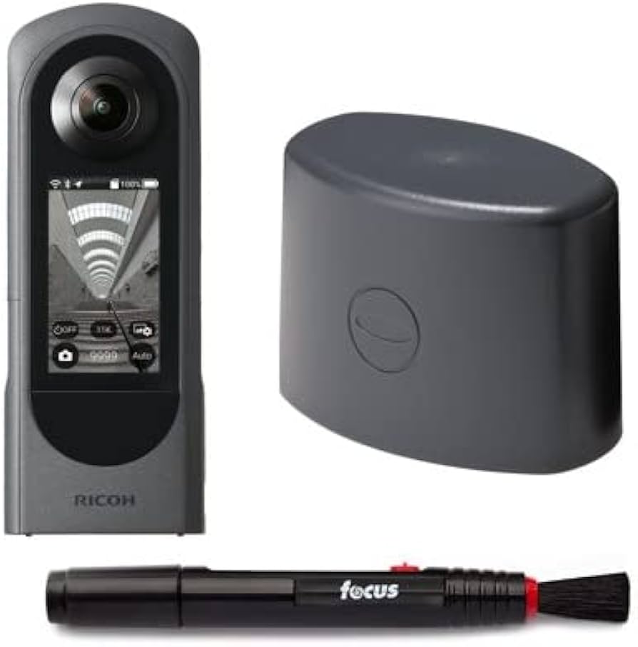 Amazon.com : RICOH Theta X 360-Degree Camera Bundle with Lens Cap