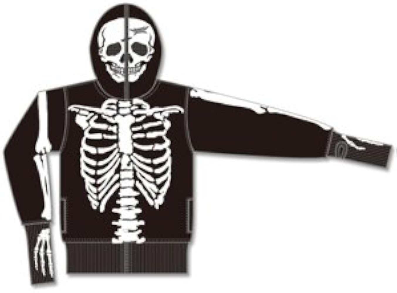 Amazon.co.jp: BABYMETAL ベビーメタル 骨パーカー TYPE 2 XXLサイズ