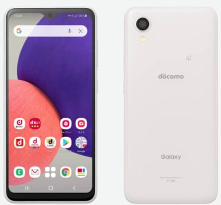 Amazon | サムスン SAMSUNG Galaxy A22 5G SC-56B ホワイト docomo SIM