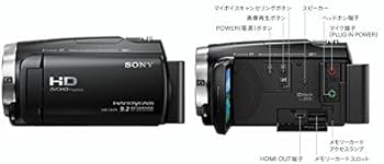 Amazon | SONY ビデオカメラHDR-CX675 32GB 光学30倍 ブラック