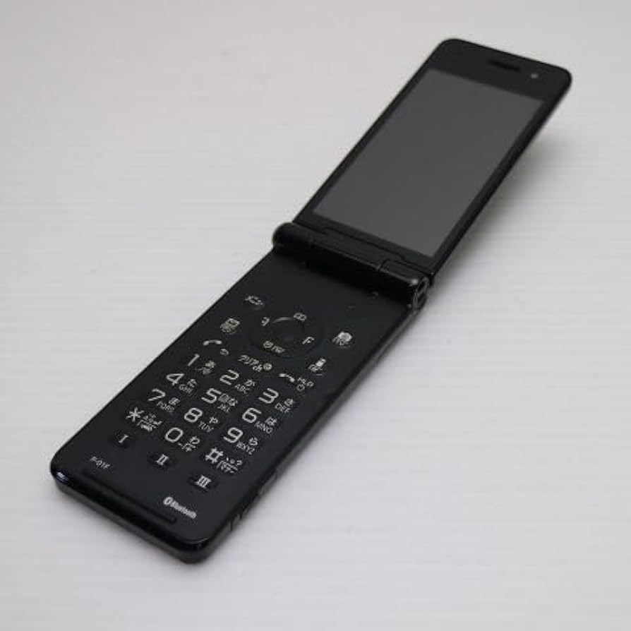 Amazon | docomo P-01F [ブラック] | 携帯電話本体 通販