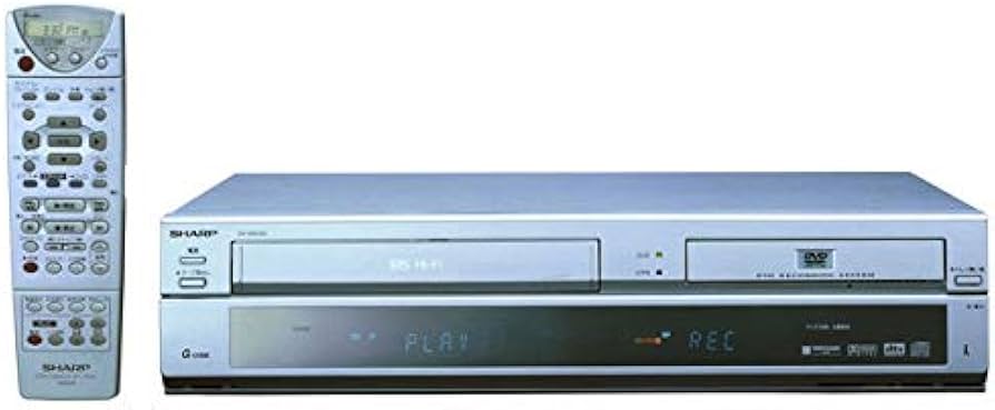 Amazon | VHSビデオ一体型DVDレコーダー DV-RW100 シャープ | シャープ