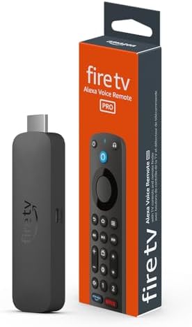 Amazon.com: Amazon Fire TV Stick 4K Max with Alexa Voice Remote Pro