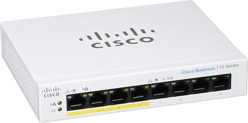 Amazon.co.jp: Cisco Business CBS110-8PP-D アンマネージドスイッチ