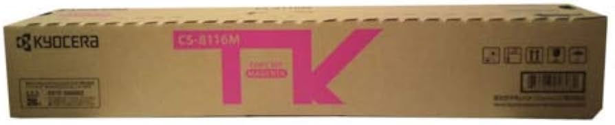 Amazon.co.jp: 京セラ(KYOCERA) トナーカートリッジ 純正品 CS-8116M