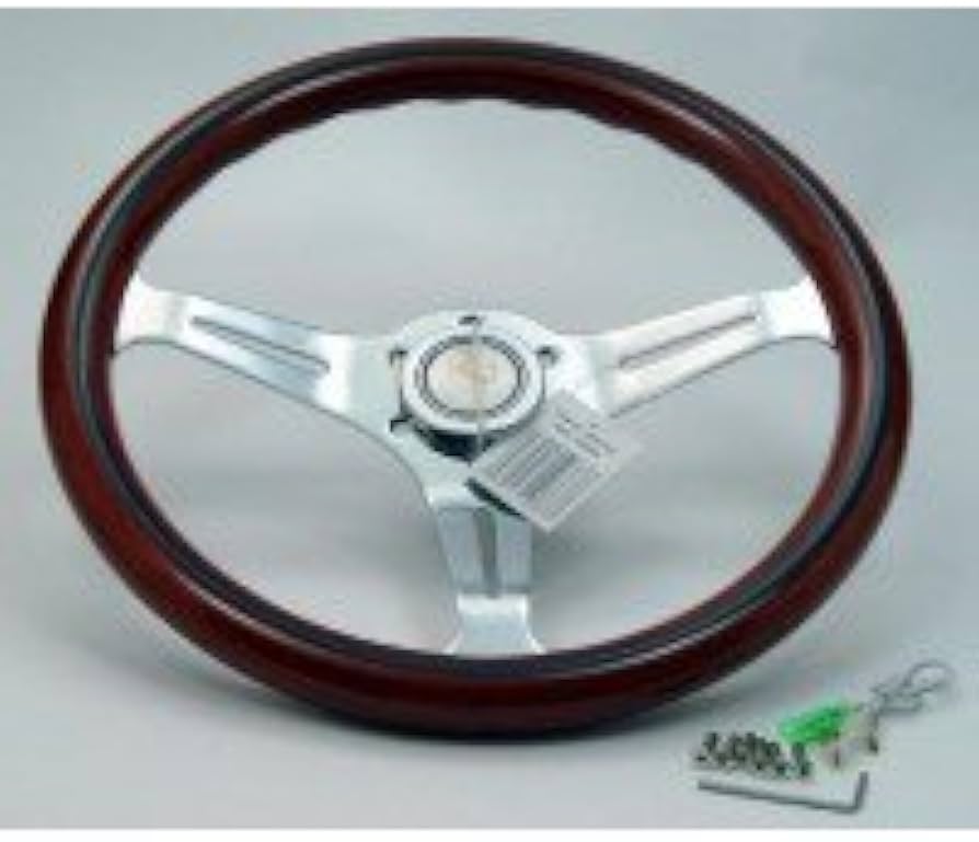 Amazon | ナルディタイプ33Φウッドステアリング QSW1003-1 918595