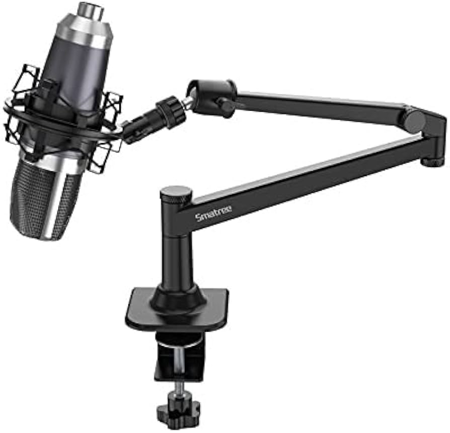 Amazon.co.jp: Smatreeショックマウント付き マイクアーム HyperX