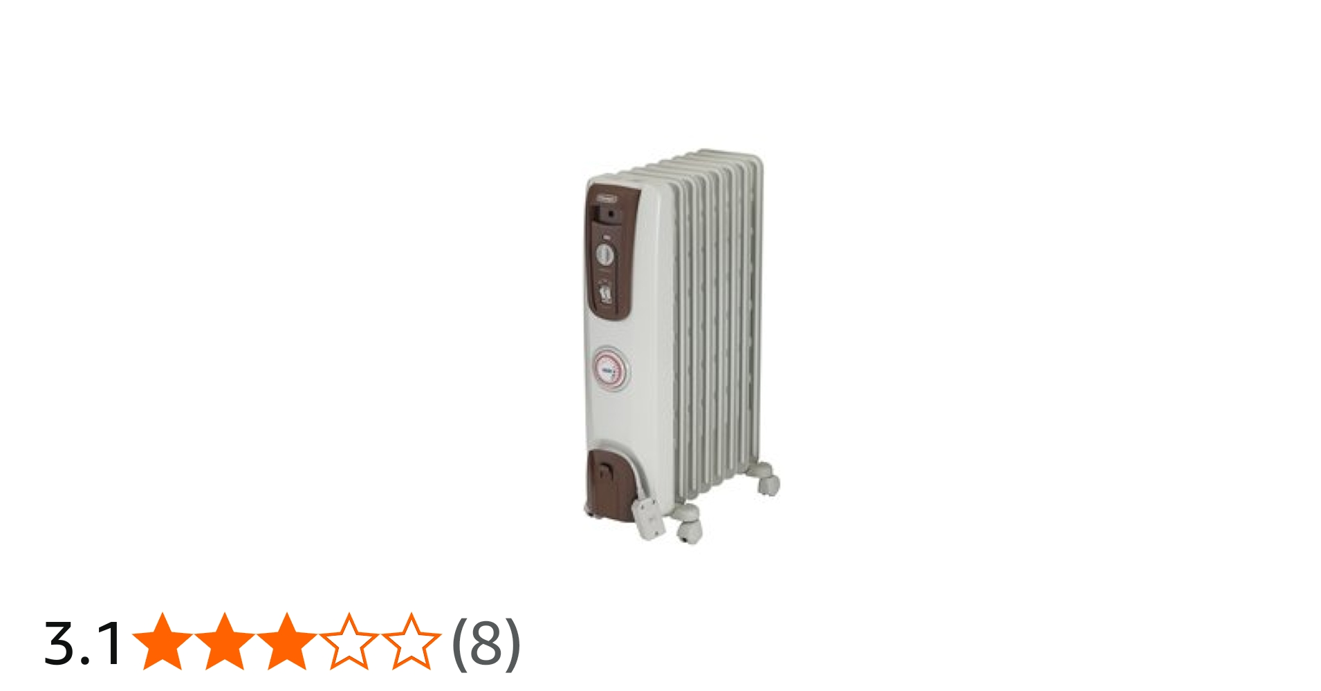 Amazon | デロンギ・オイルヒーター H770812EFSN-BR | De'Longhi