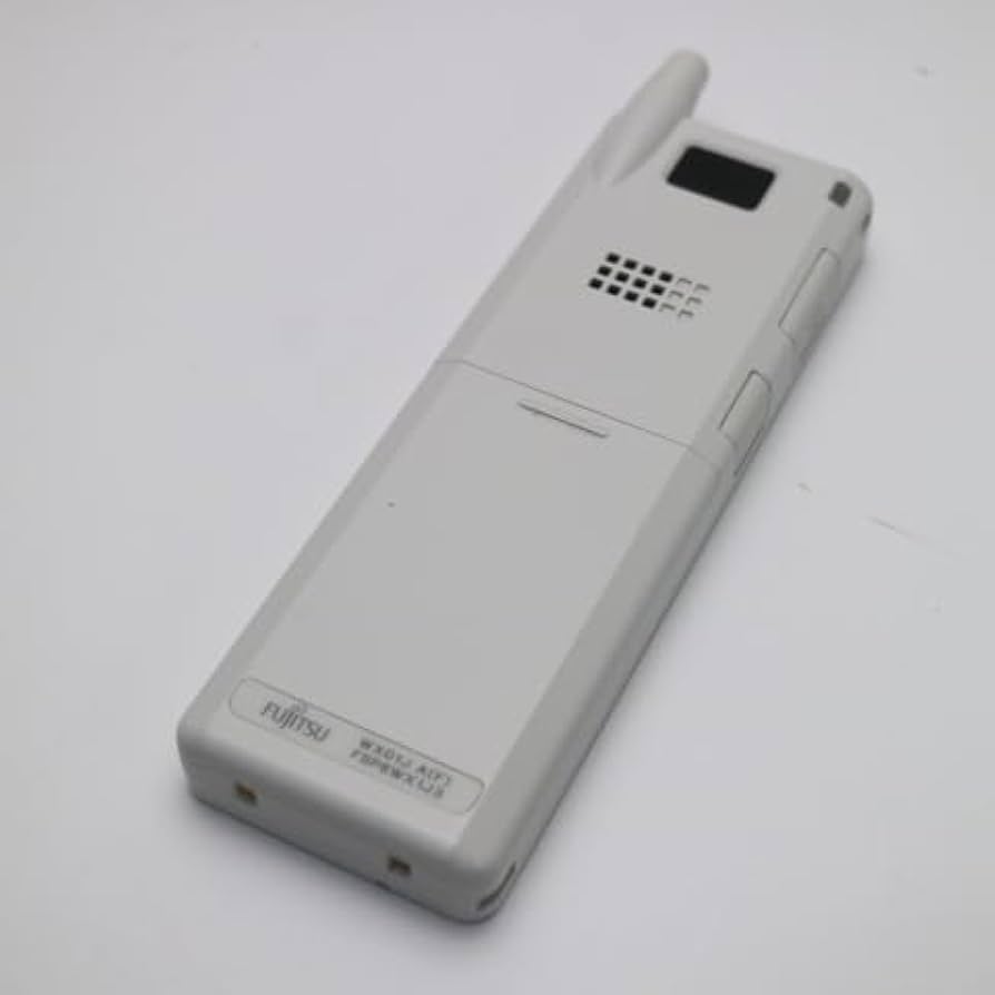 Amazon.co.jp: WX01JR willcom PHS JRC White Rom : Electronics