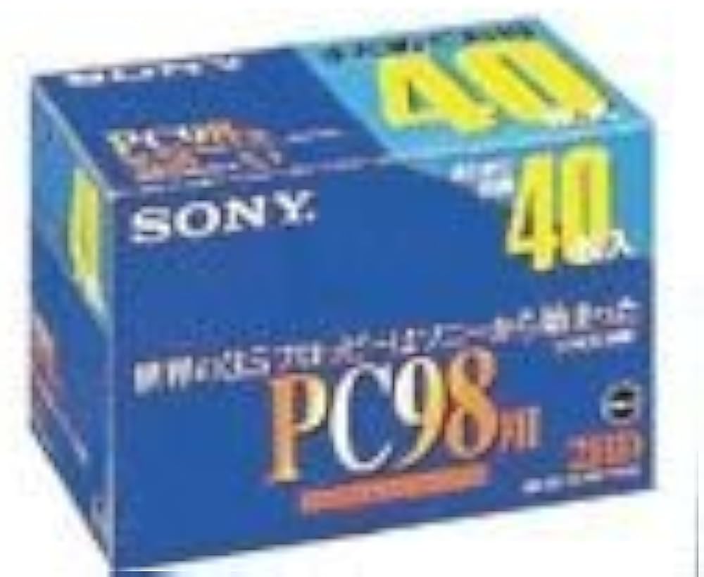 Amazon.co.jp: SONY 3.5型2HD PC98用フォーマット済フロッピーディスク