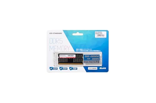 Amazon | CFD販売 ノートPC用メモリ DDR5-5600 32GB×1枚 (32GB) 相性