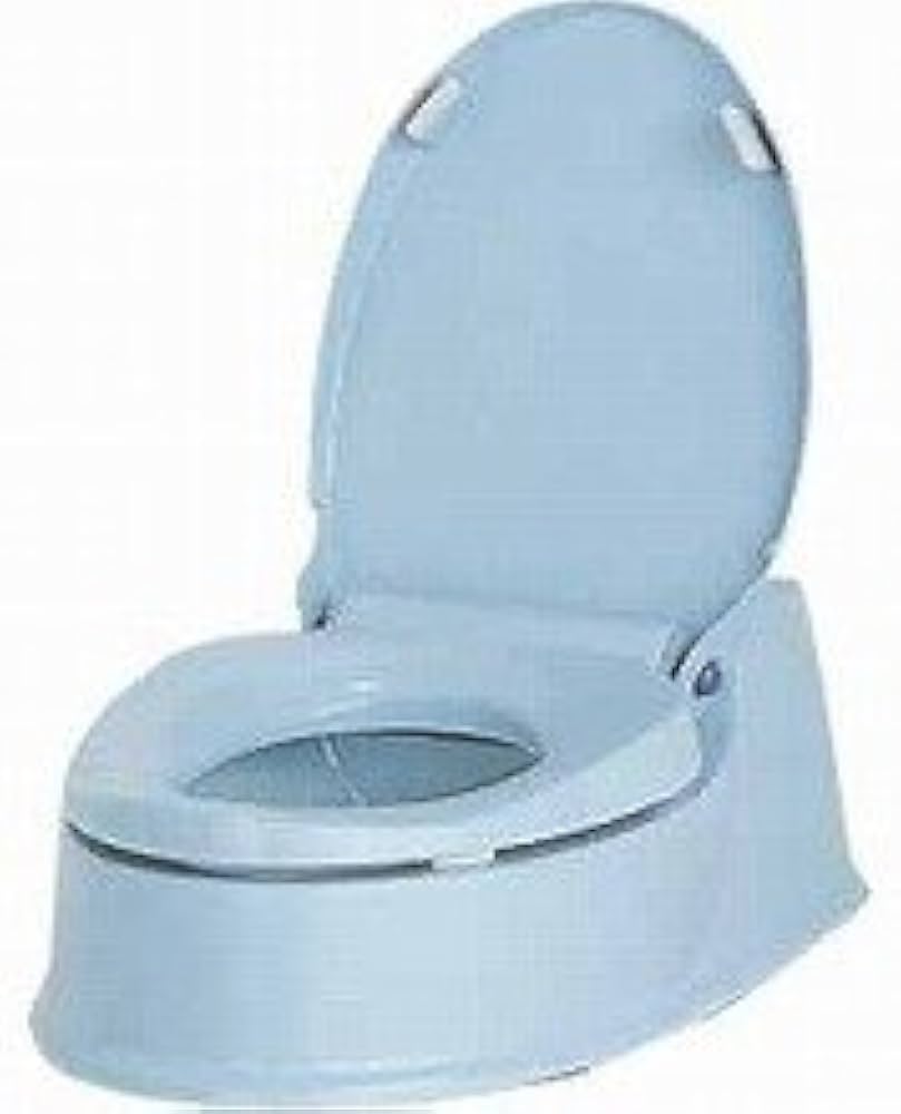 Amazon | アロン化成 安寿 サニタリエースHG両用式 ライトブルー | 安