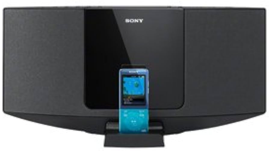 Amazon.co.jp: SONY ウォークマン用ドックコンポ ブラック CMT-V10/B