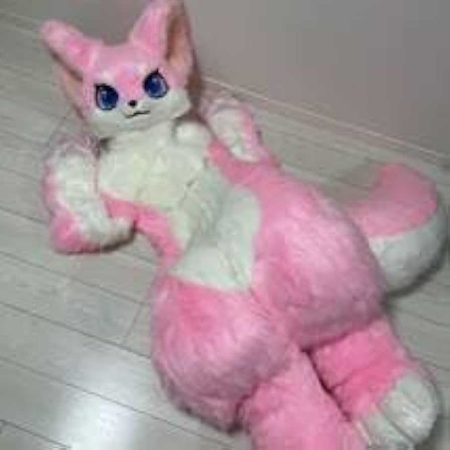 Amazon.co.jp: 一体型 ケモノ 着ぐるみ fursuit フルスーツ コスプレ