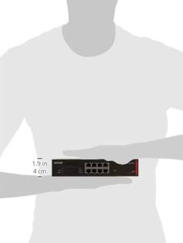 Amazon | BUFFALO レイヤー2 Giga PoE スマートスイッチ 8ポート BS