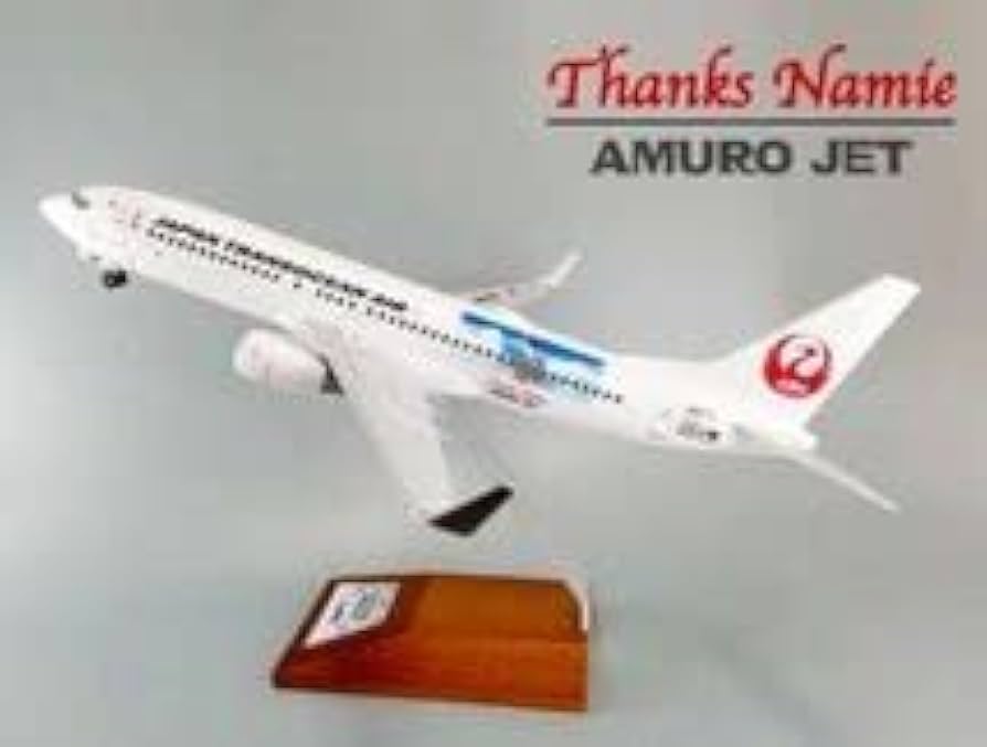 Amazon | 届いたままの状態 安室奈美恵 飛行機 AMURO JET モデル