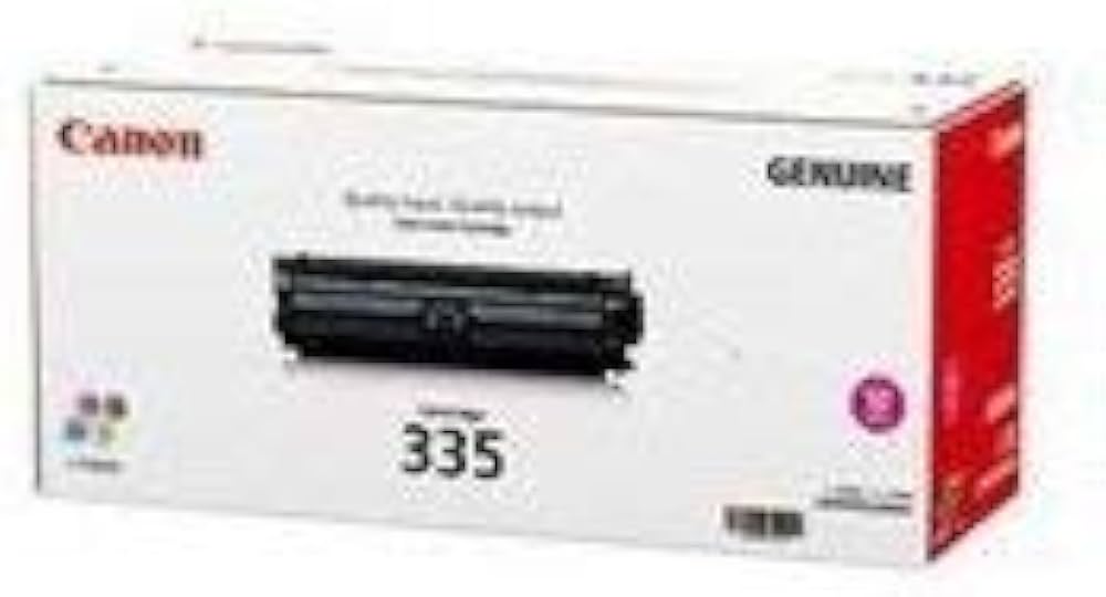 Amazon | Canon 純正トナーカートリッジ335 （マゼンタ） CRG-335MAG