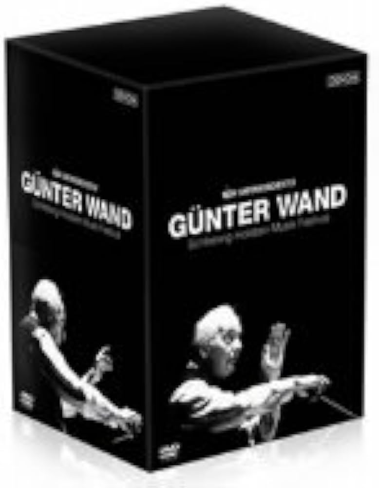 Amazon.co.jp: ギュンター・ヴァント&北ドイツ放送交響楽団 ライヴ映像
