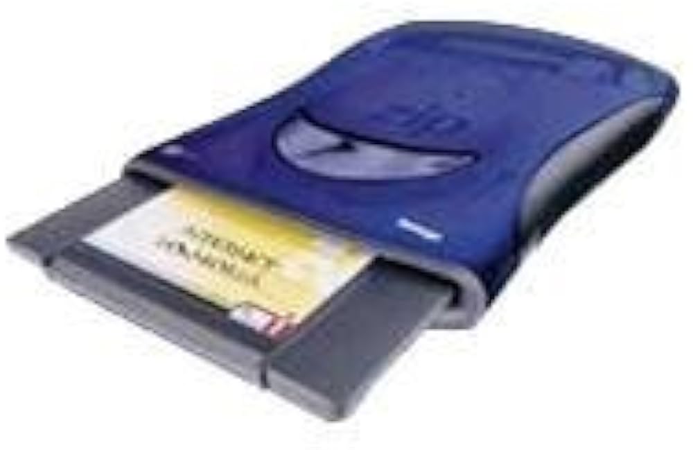 Amazon.co.jp: Iomega Zip Drive 250MB 外付け USB, 青色 : パソコン