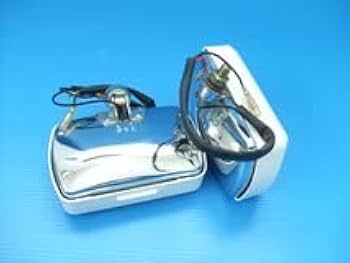 Amazon.co.jp: 当時物 2個 シビエ35角型 フォグランプ 旧車 ライト