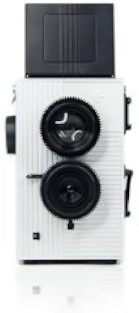 Amazon | 【blackbird, fly（ホワイト）】35mmフィルム仕様の2眼レフ