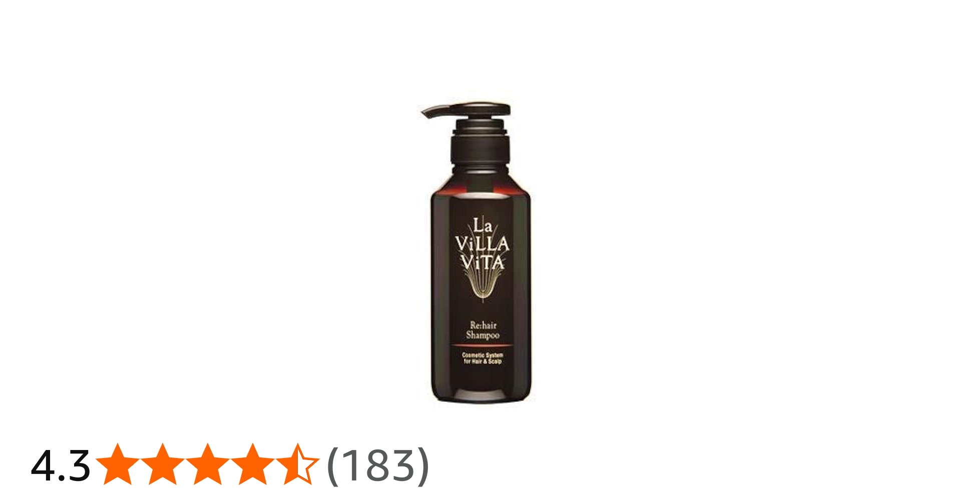 Amazon.co.jp: ラ・ヴィラ・ヴィータ リ・ヘア シャンプー S (330mL