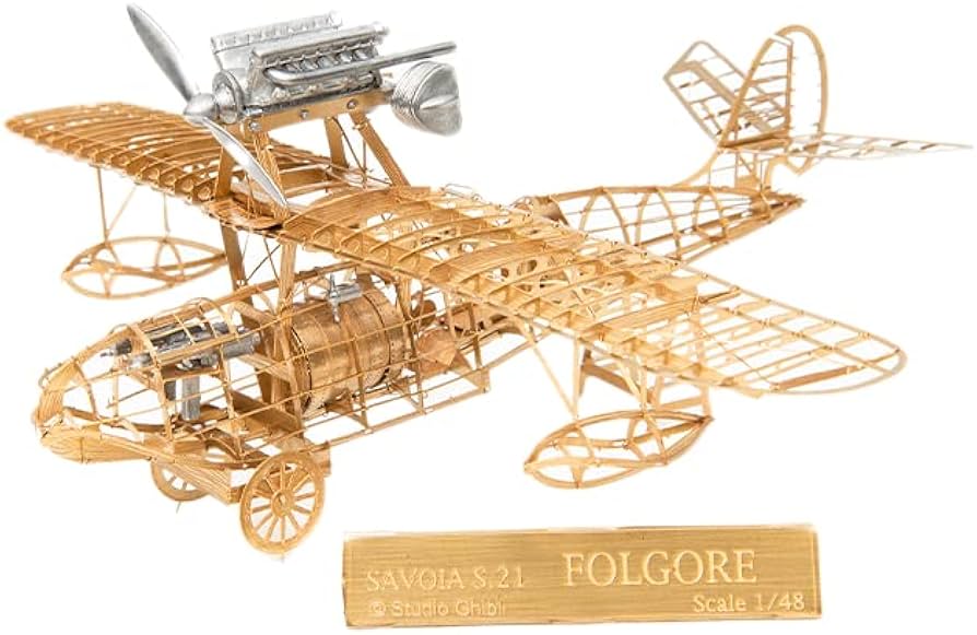 Amazon.co.jp: ジブリ美術館 エッチング S-21 1/48 サボイア 紅の豚