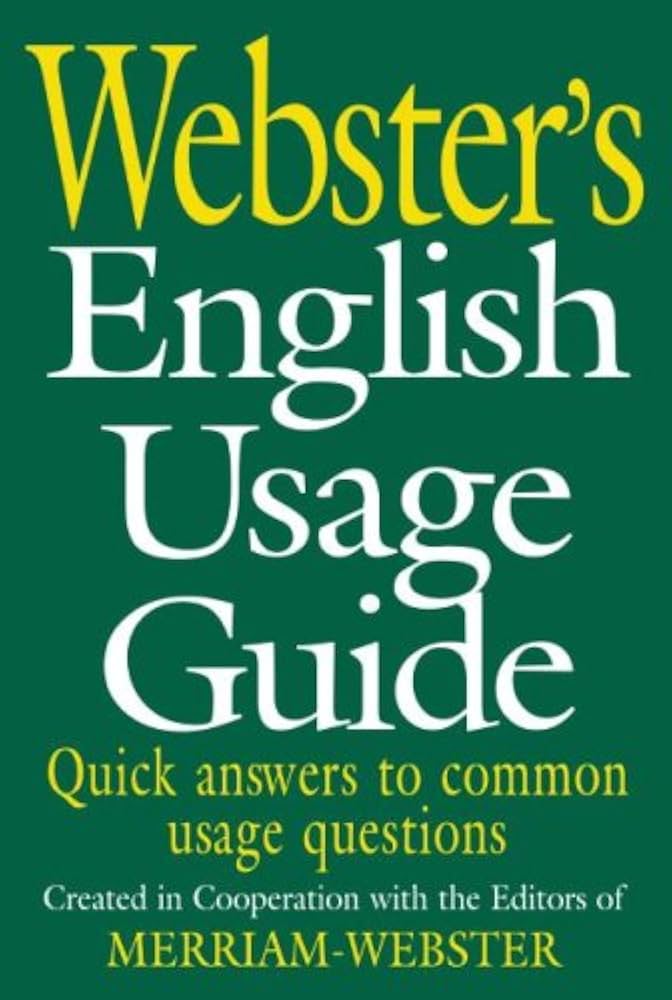 Amazon | Webster's English Usage Guide | Merriam-Webster | Words