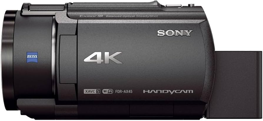 Amazon | SONY(ソニー) 4K ビデオカメラ Handycam FDR-AX45(2018年