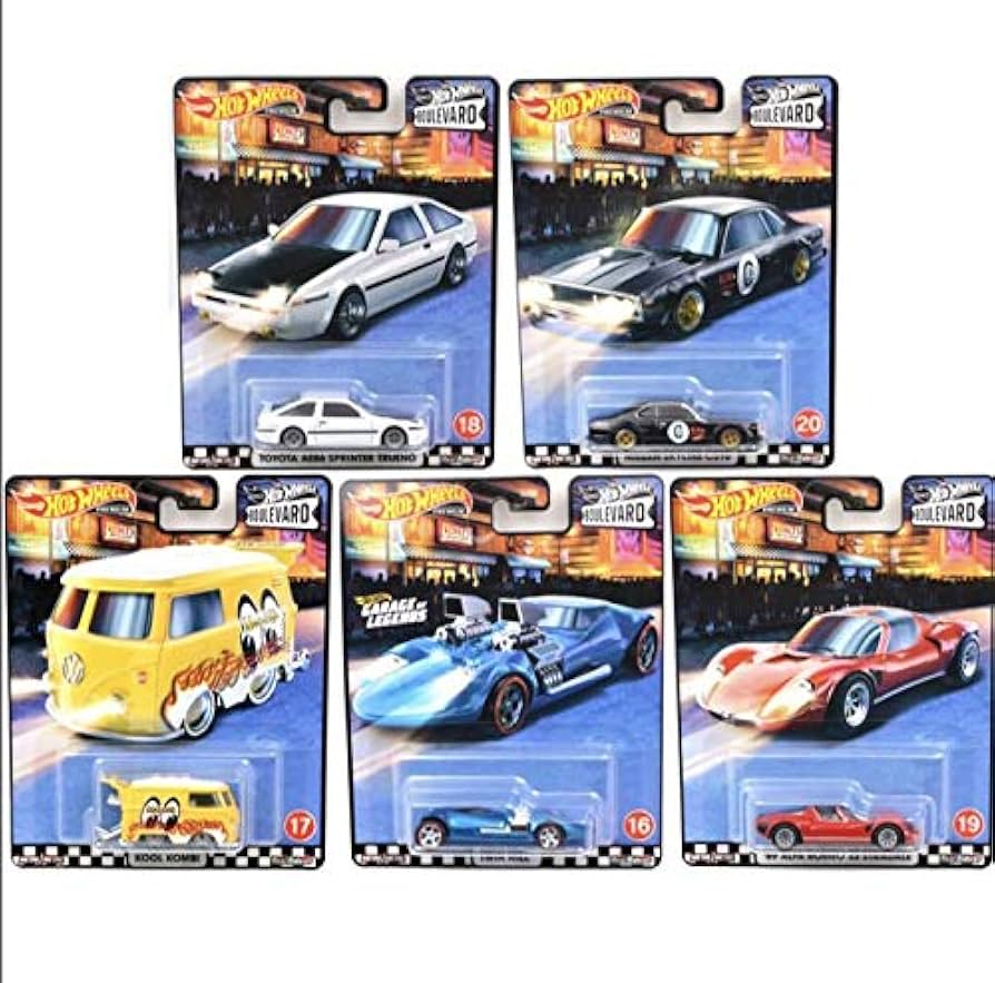 Amazon | セブンイレブン ホットウィール ブールバード BOULEVARD DSET