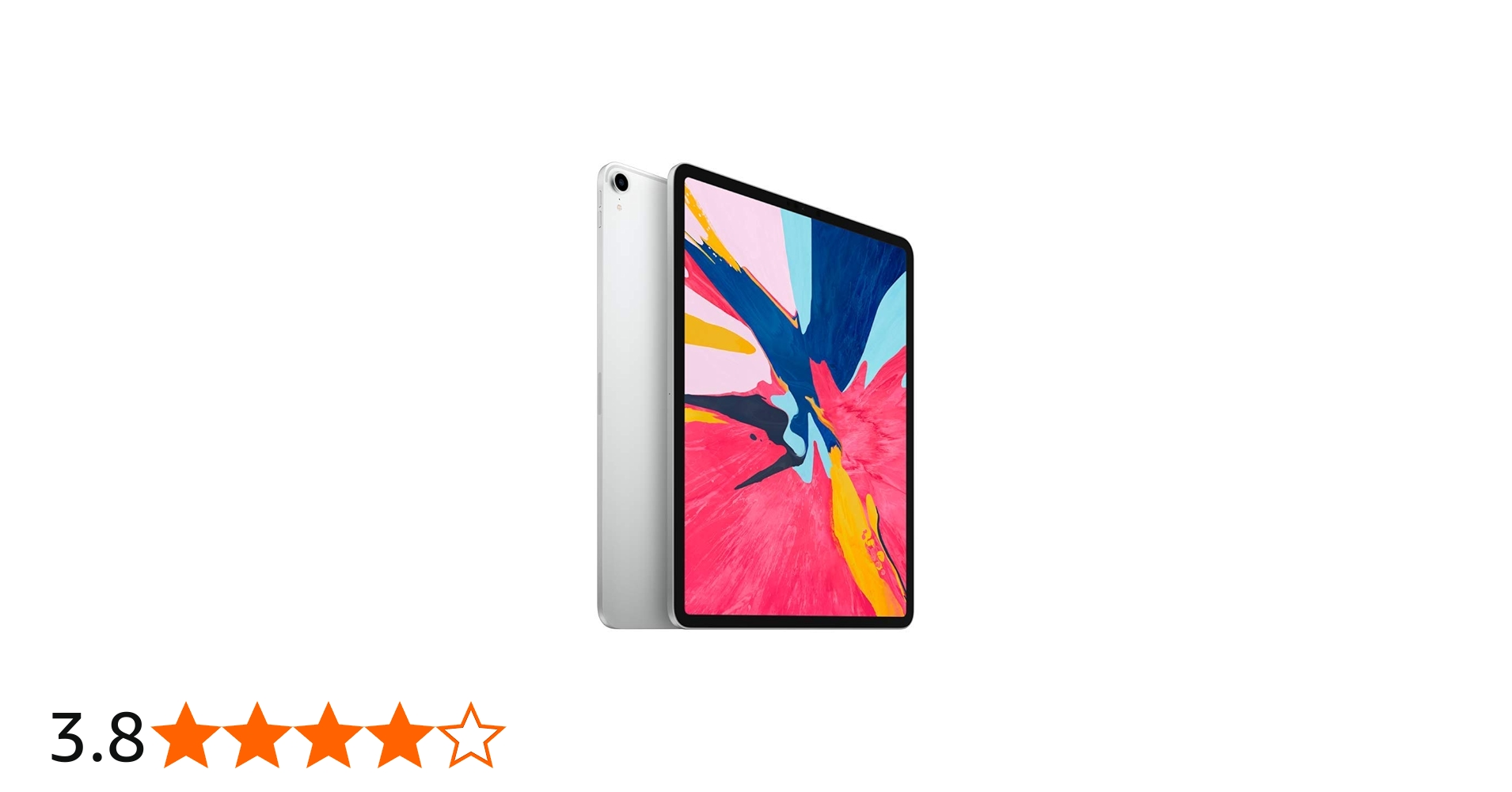 Apple iPad Pro (12.9-inch, Wi-Fi, 512GB) - Silver (2018) (Renewed
