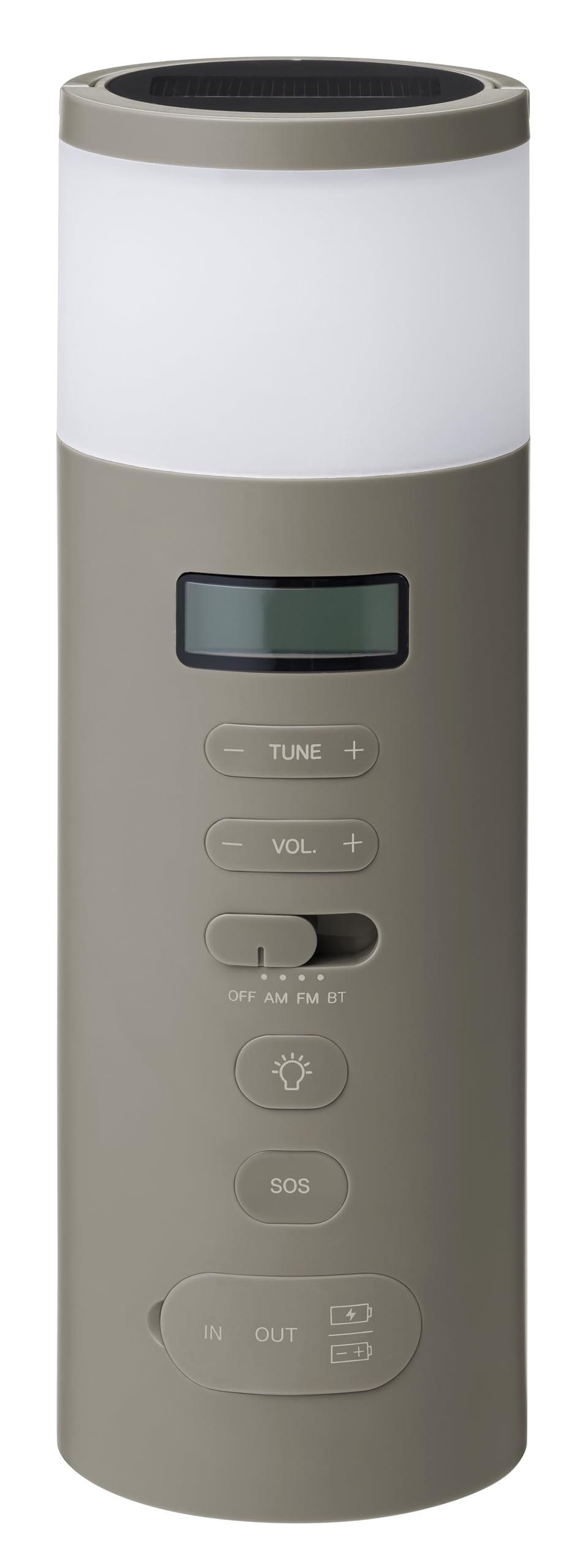 Amazon.co.jp: 【多機能ラジオ】 ±0 防災ラジオ XAR-J010 (ブラウン