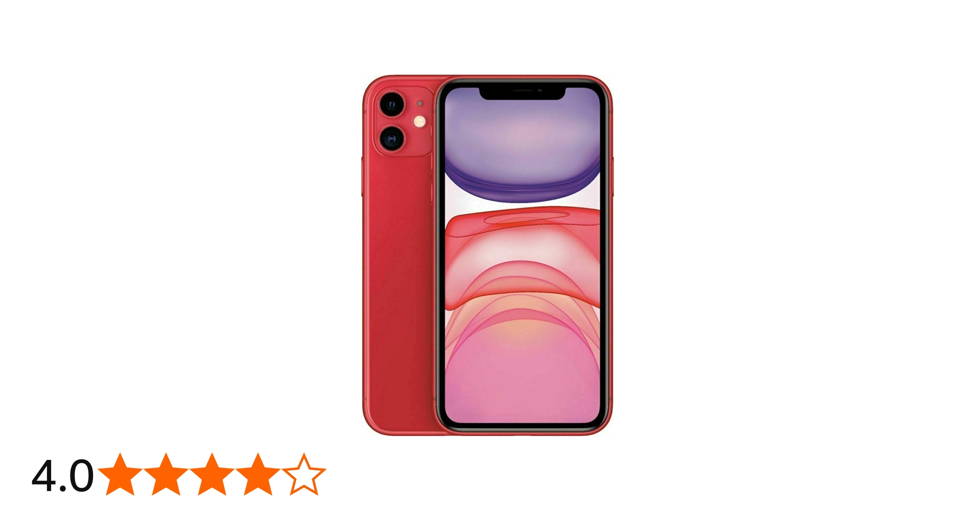 Apple iPhone 11, 64GB, Red - Fully Unlocked (Renewed) : Amazon.ca