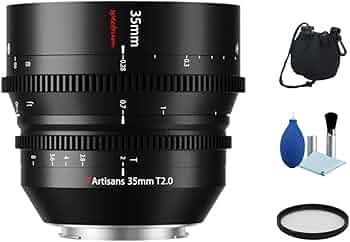 Amazon.co.jp: 7artisans 35mm T2.0 フルフレーム 大口径 シネマ