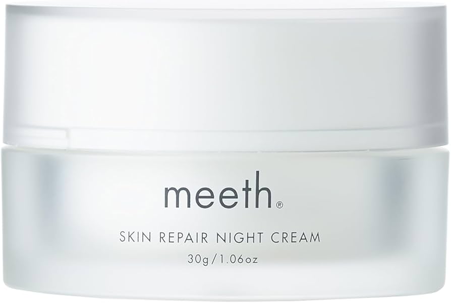 Amazon | meeth (ミース) スキンリペア ナイトクリーム 〈夜用クリーム