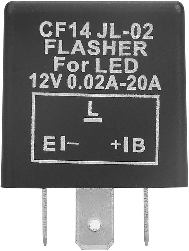 Amazon.co.jp: ウインカーリレー 3ピン12V 0.02A-20A 3ピン LED