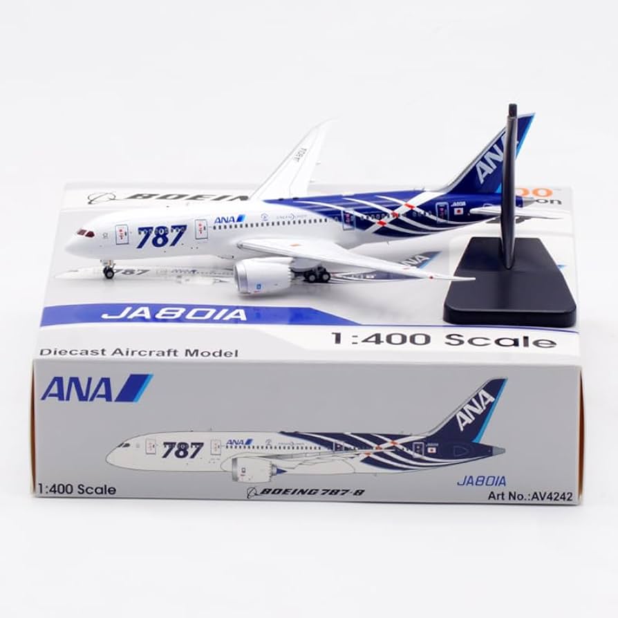 Amazon | Aviation 1:400 ANA B787-8 JA801A AV4242モデル
