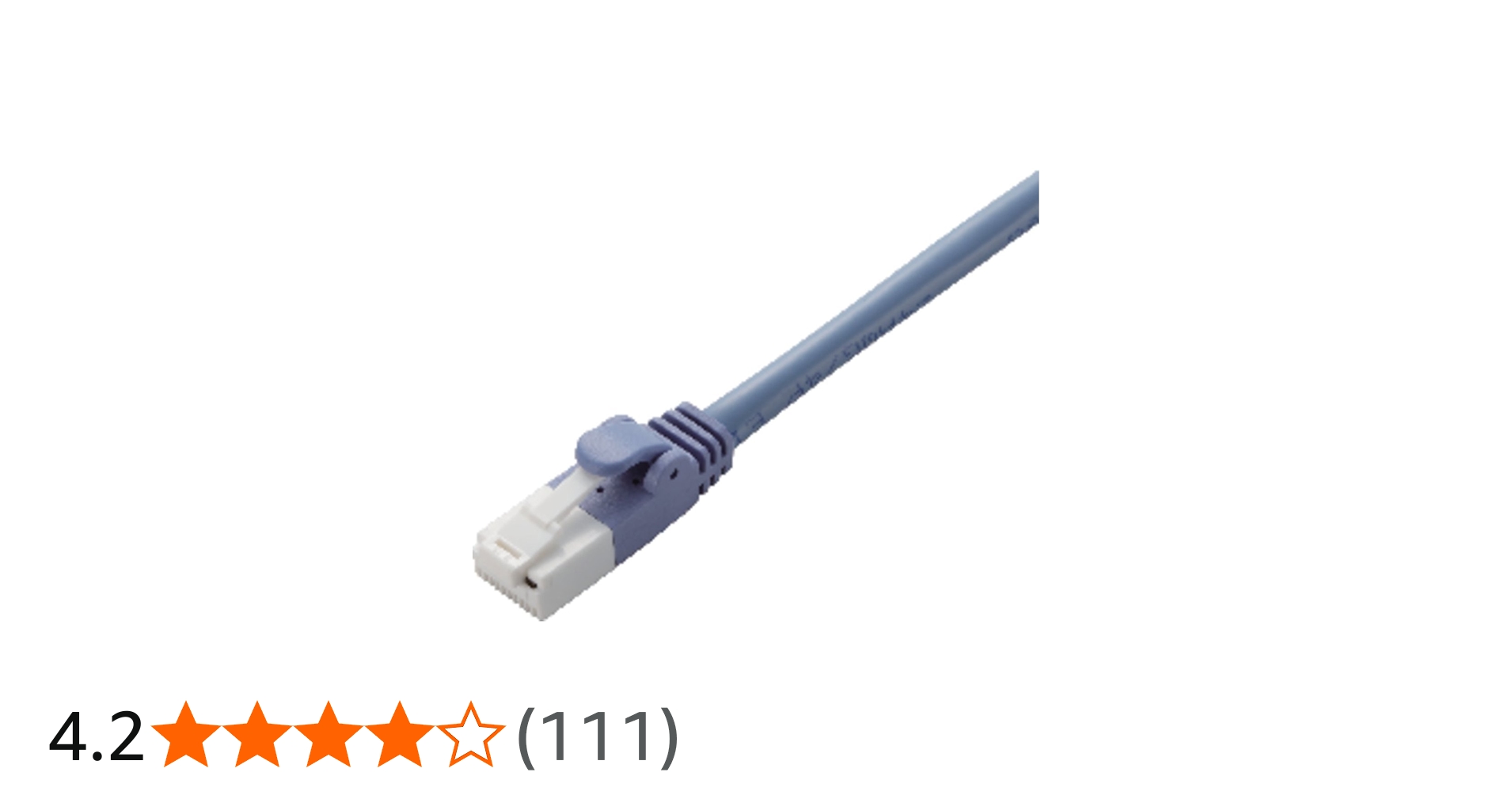 Amazon.co.jp: エレコム LANケーブル EU RoHS指令準拠 CAT5E爪折れ防止