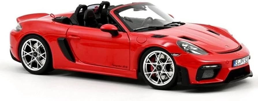 Amazon | ノレブ 1/18 ポルシェ 718 スパイダーRS 2023 ガーズレッド
