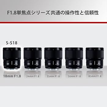 Amazon.com : Panasonic LUMIX S-S18 Full Size Mirrorless Single