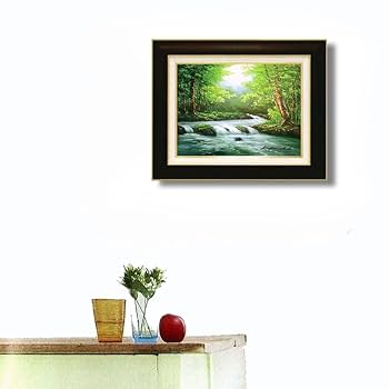 絵画、油絵、額縁 風景画 油絵 油彩画 油絵 絵画(油絵) Zx Paintings