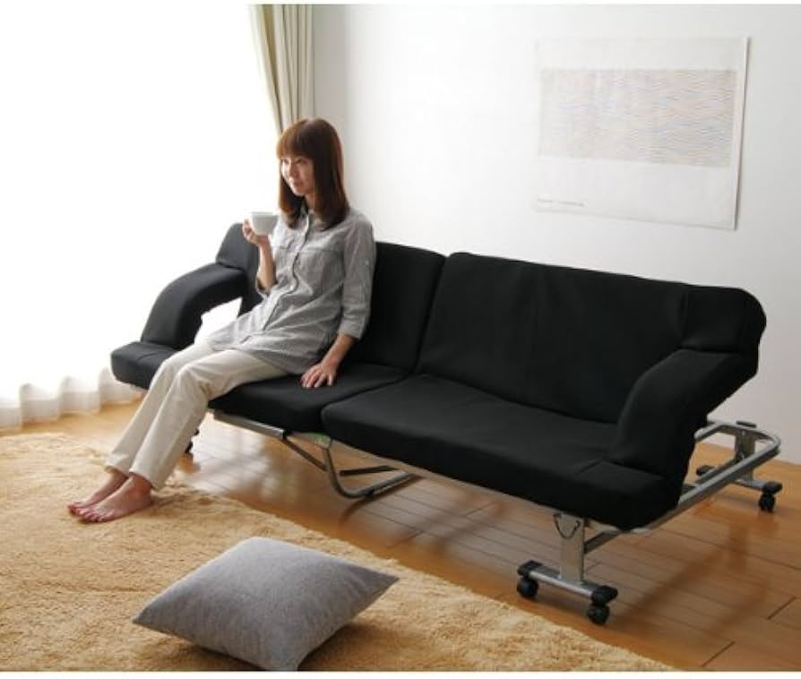 Amazon｜アイリスオーヤマ 折りたたみソファベッド OTB-SFN｜ソファ