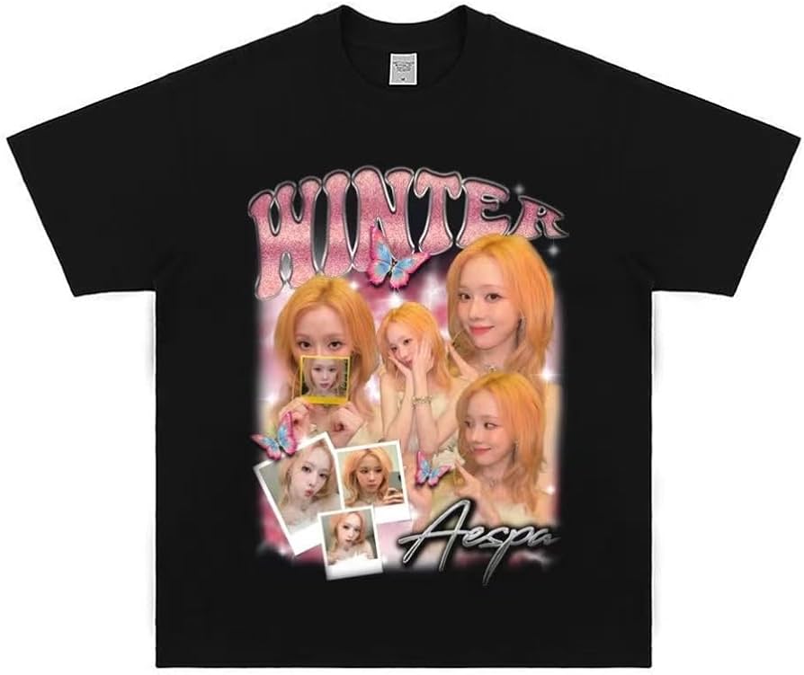 Amazon.co.jp: エスパ AESPA ウィンター グッズ Tシャツ ツアー 応援服