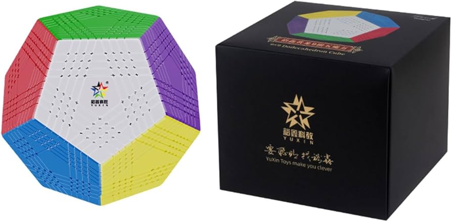 Amazon.com: HELLOCUBE YuXin Petaminx 9x9 Stickerless Cube12 Sided