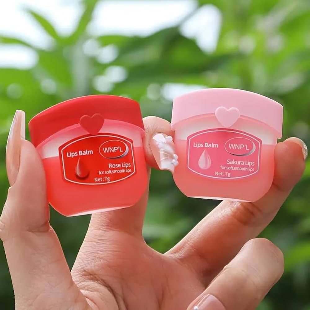 Amazon.com : WNP'L Moisturizing Lip Balm - Pink Flower Lips, 1